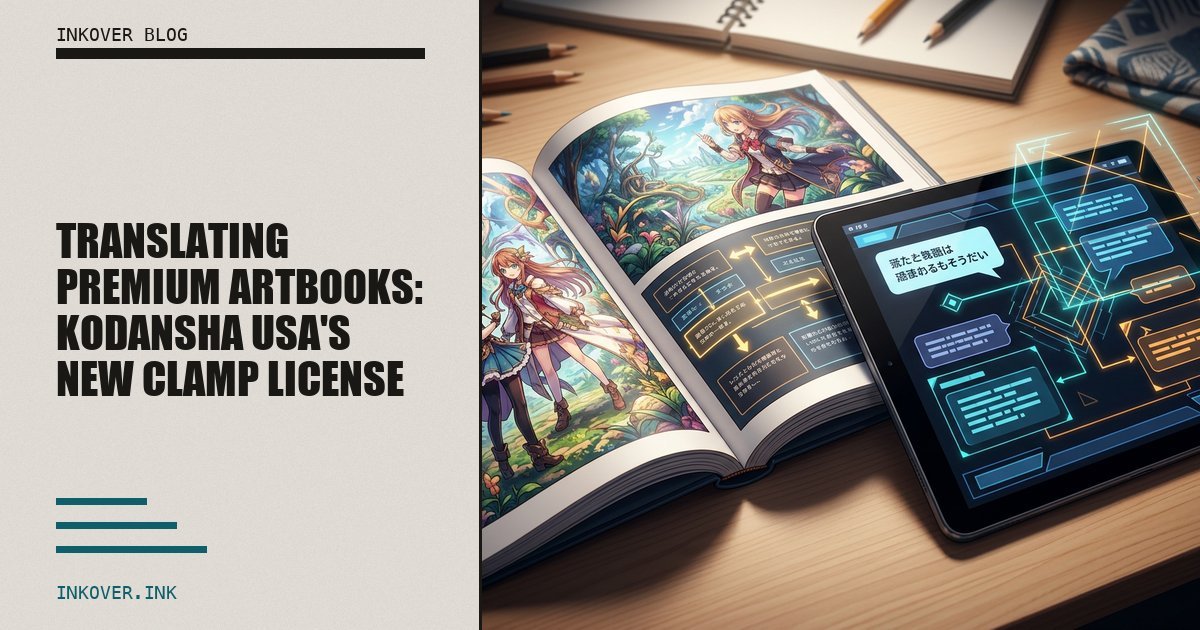 Translating Premium Artbooks: Kodansha USA's New CLAMP License