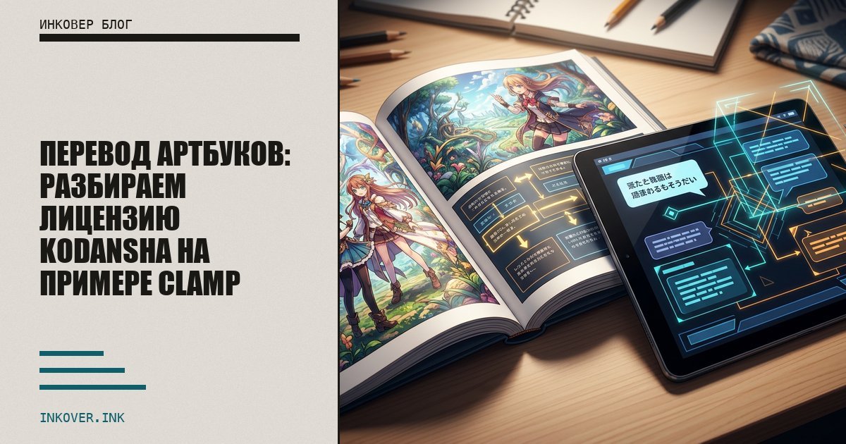 Перевод артбуков: разбираем лицензию Kodansha на примере CLAMP COLOR GOLD