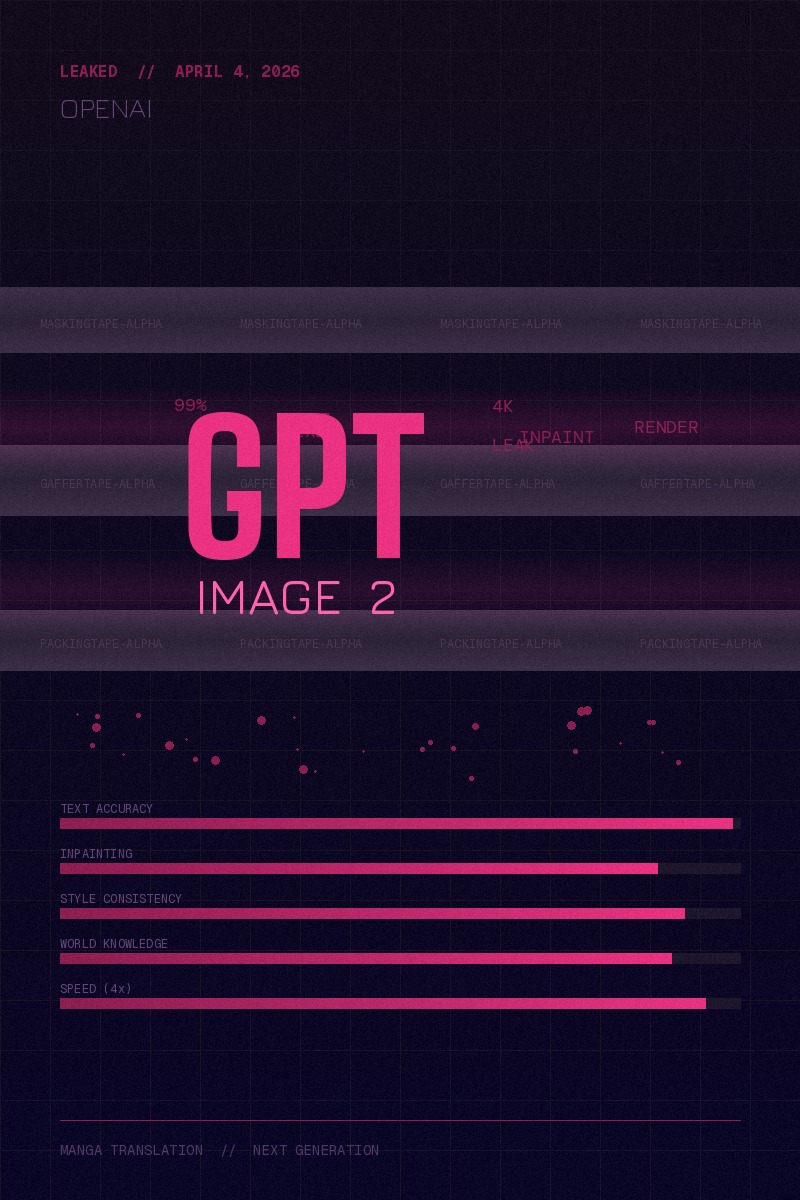 GPT Image 2 Just Leaked. Here's What It Means for Manga Translation.
