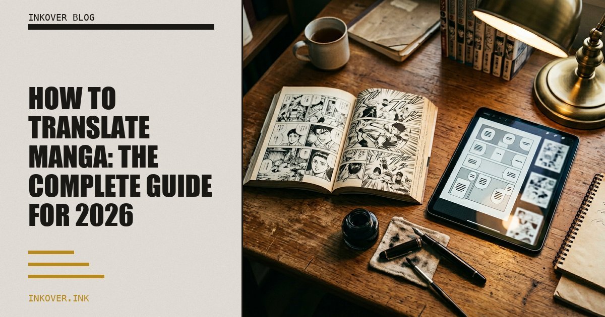 How to Translate Manga: The Complete Guide for 2026