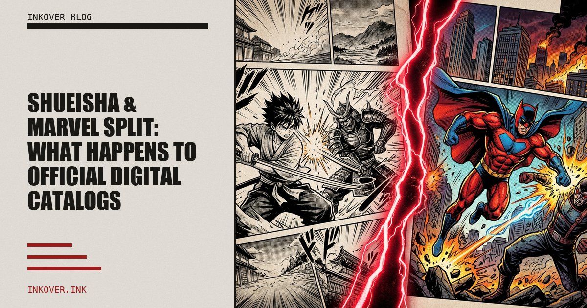 Shueisha & Marvel Split: What Happens to Official Digital Catalogs