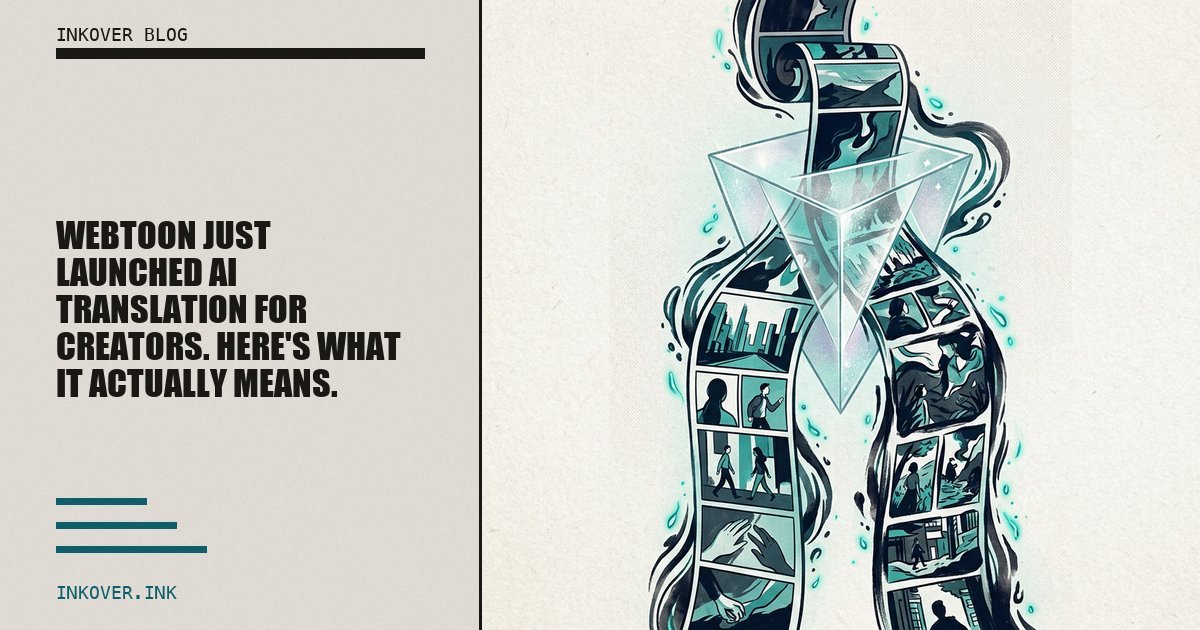 WEBTOON Just Launched AI Translation for Creators. Here's What It Actually Means.