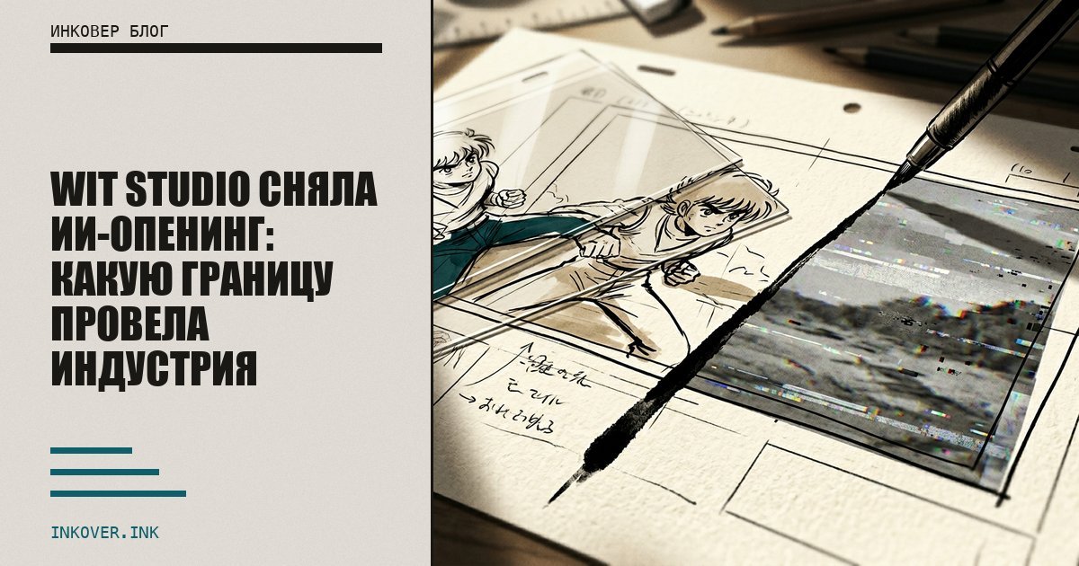 WIT Studio сняла ИИ-опенинг: какую границу провела индустрия аниме